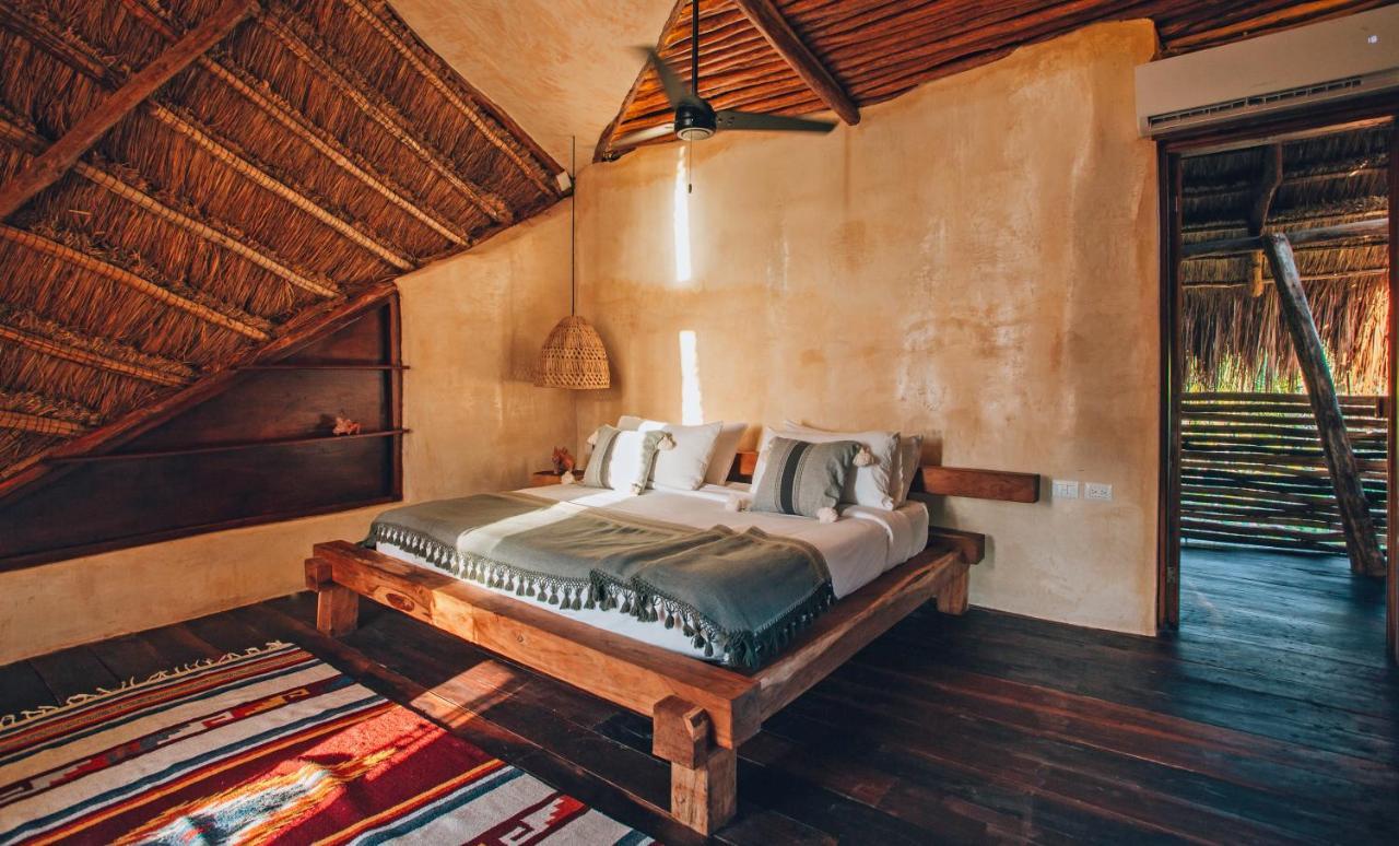 Ikal Tulum Hotel Zewnętrze zdjęcie A bedroom at the hotel