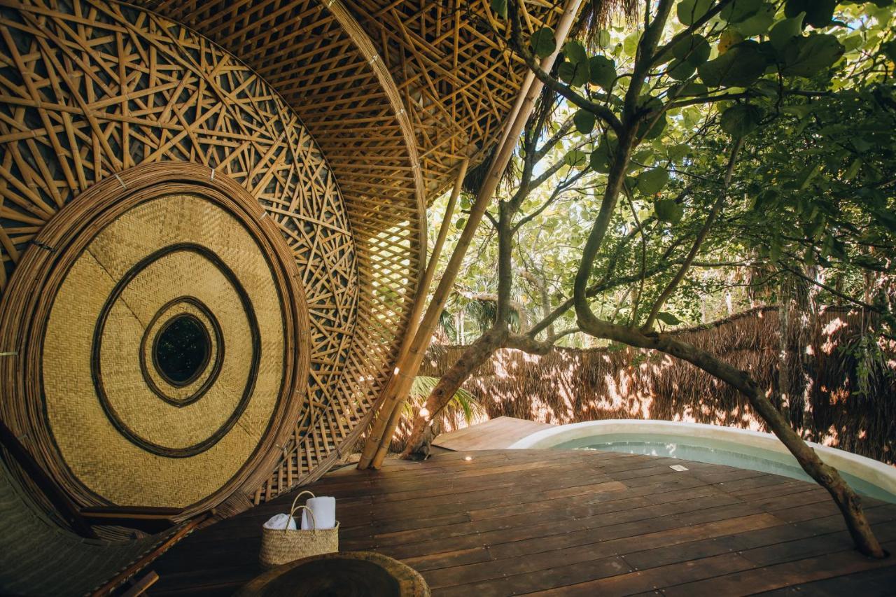 Ikal Tulum Hotel Zewnętrze zdjęcie The interior of a Treehouse