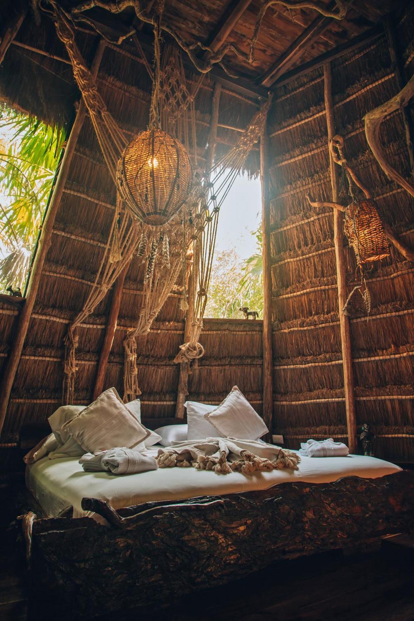 Ikal Tulum Hotel Zewnętrze zdjęcie The interior of a spa at the resort
